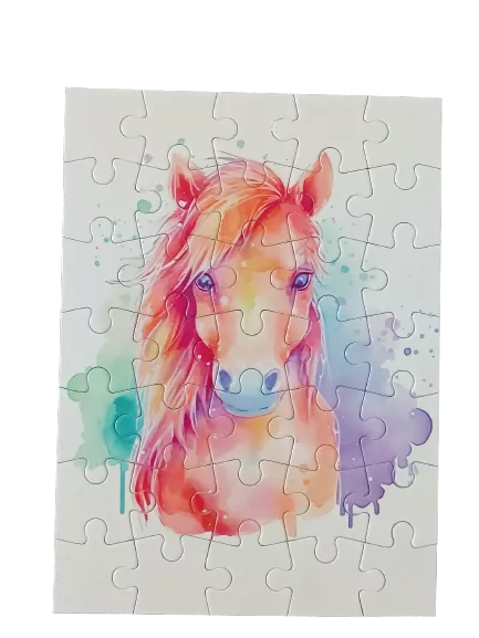 Puzzle kůň 1