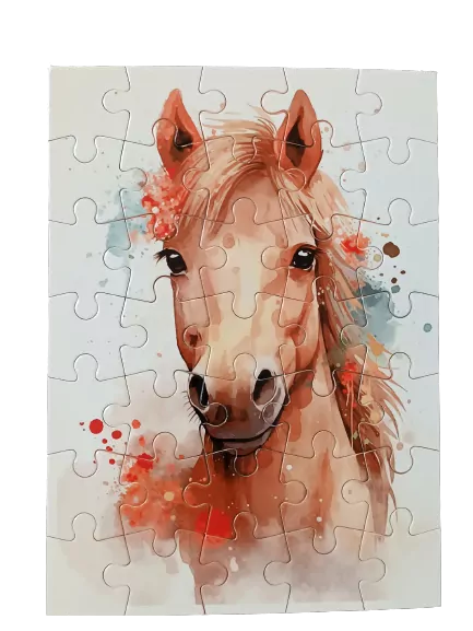 Puzzle kůň 2