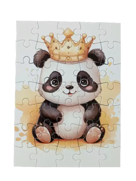 Puzzle panda král