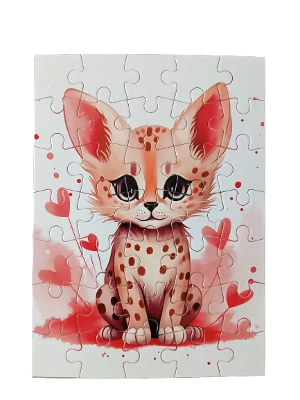 Puzzle serval