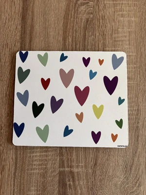 Podložka pod myš Hearts