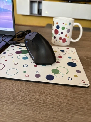 Set podložka + hrnek Bubbles