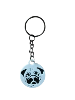 Klíčenka mops