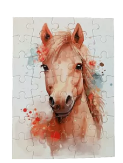 Puzzle kůň 2