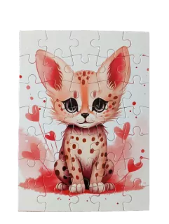 Puzzle serval