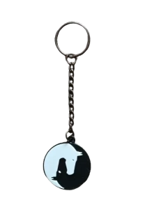 Klíčenka Ying Yang koně