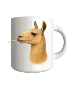 Hrnek Plivající lama